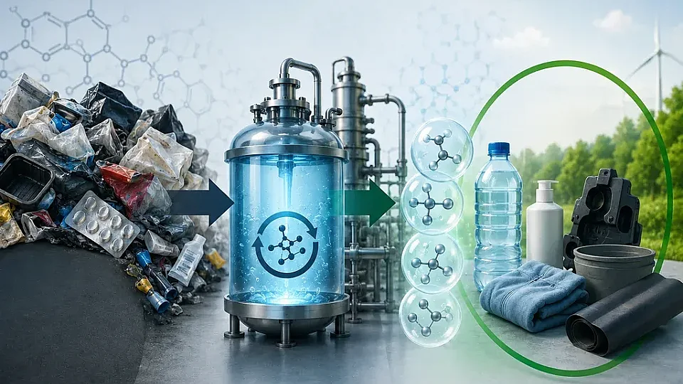 Recykling chemiczny: druga szansa dla trudnych do zagospodarowania odpadów