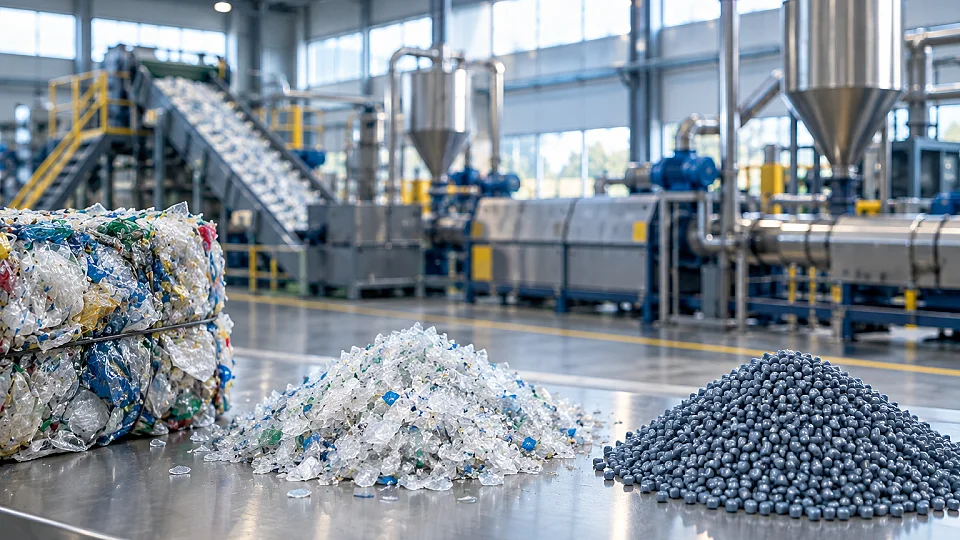 Recykling mechaniczny krok po kroku: od beli do regranulatu
