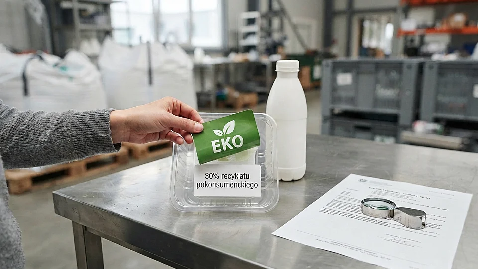Koniec „eko" bez dowodu. Co nowe przepisy o twierdzeniach środowiskowych oznaczają dla branży tworzyw